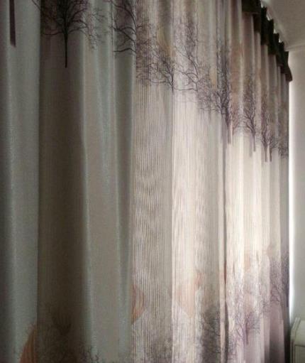 客厅卧室窗帘95成新 客厅卧室窗帘95成新